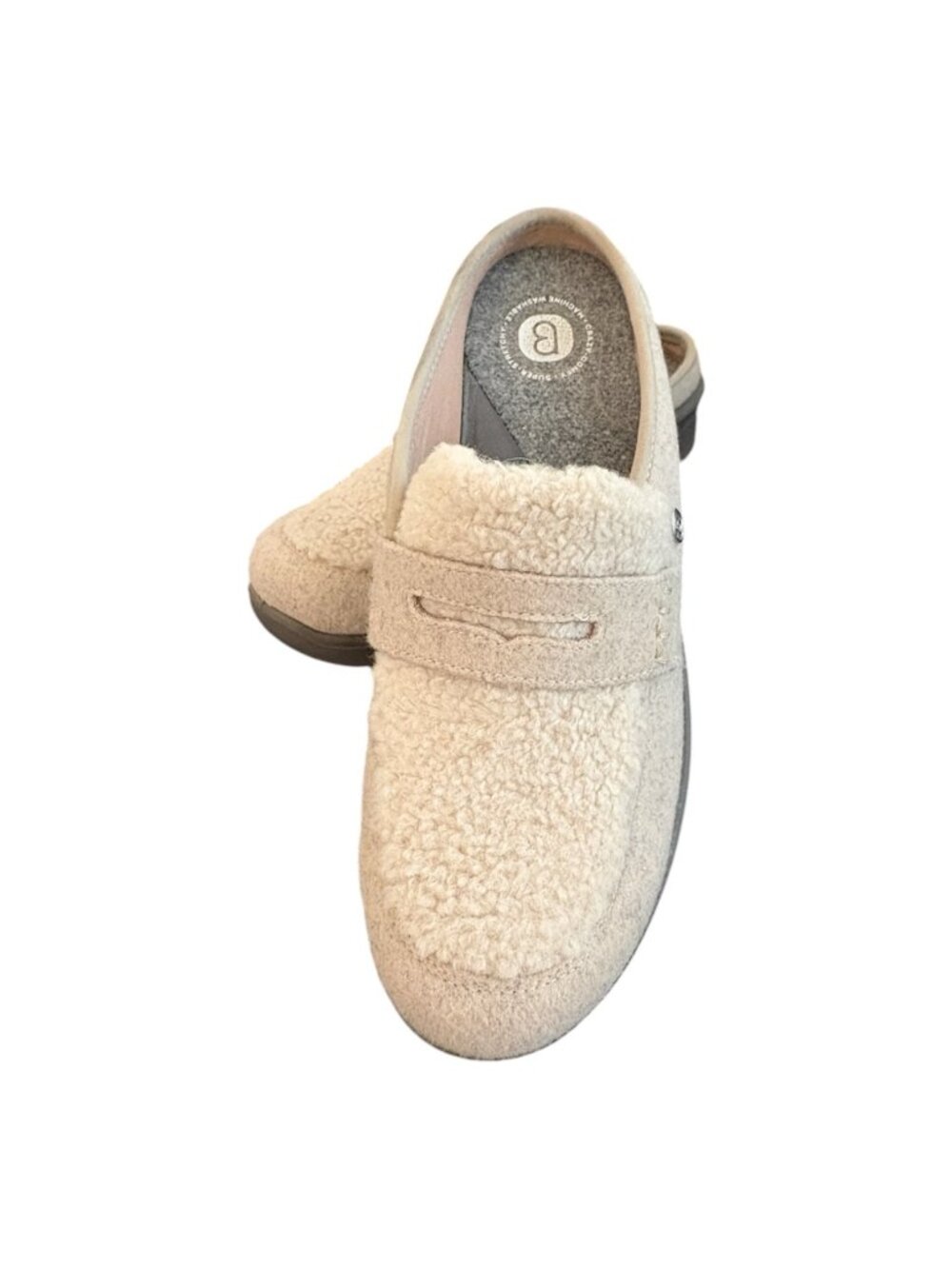 BZees Georgia Slip On Washable Comfort Loafer Mule Washable New Without Tags 7.5